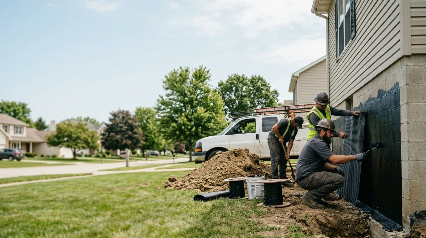Basement Waterproofing in Urbandale, IA near me
